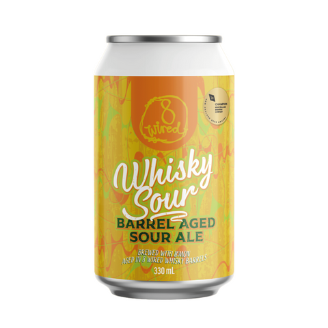 8 Wired Whisky Sour 330mL Can