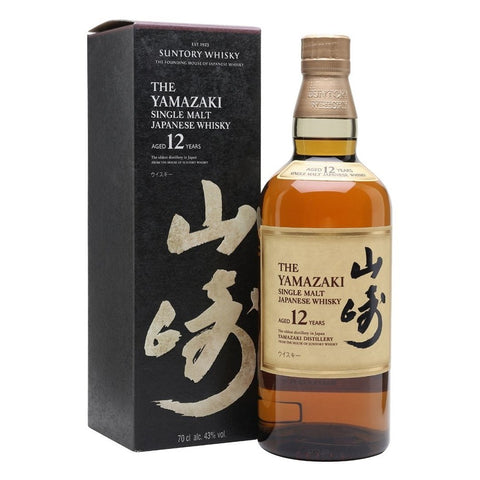 Yamazaki 12yo Japanese Whisky 700mL