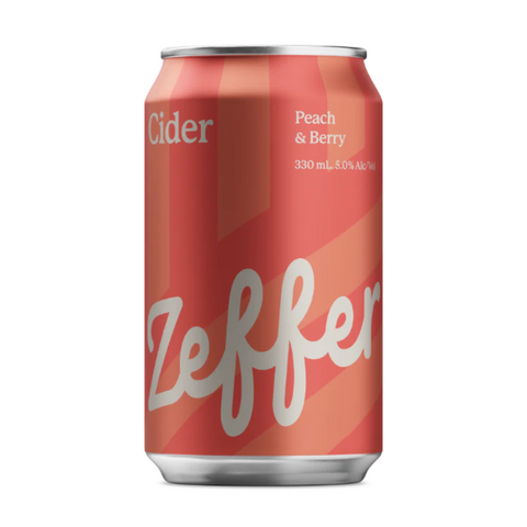 Zeffer Crisp Peach & Berry 6x330mL