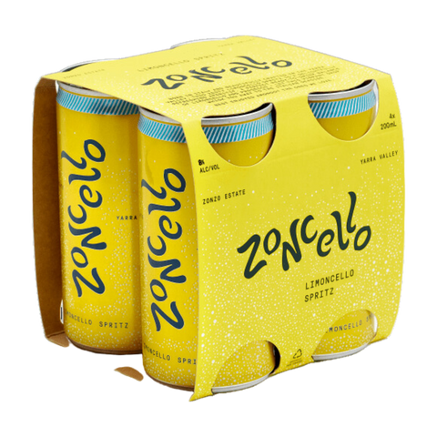 Zonzo Estate Zoncello Limoncello Spritz 4x200mL