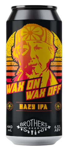 Brothers Beer Wax On Wax Off Hazy IPA 440mL