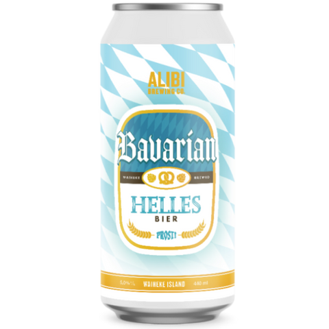 Alibi Brewing Bavarian Helles 440mL