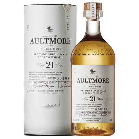 Aultmore 21yo Foggie Moss Single Malt 700mL