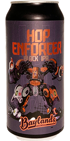 Baylands 'Hop Enforcer' Black IPA 440mL