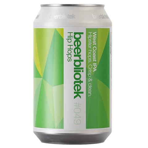 Beerbliotek Hip Hops West Coast IPA 330mL