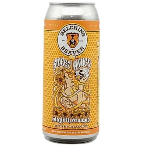 Belching Beaver Sweet Honey Blonde 473mL