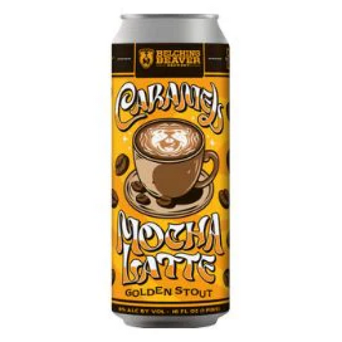 Belching Beaver Caramel Mocha Latte Stout 473mL