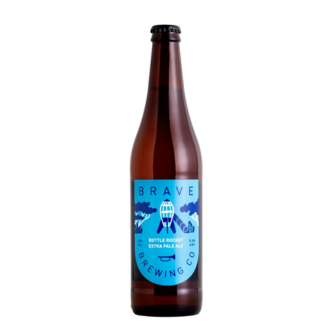 Brave Brewing Co. Bottle Rocket Extra Pale Ale 500mL