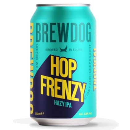 Brewdog Hop Frenzy Hazy IPA 330mL