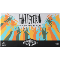 Brothers Beer 'Hazesteria' Session Hazy Pale Ale 6x330mL