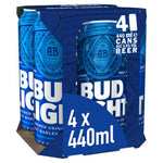 Bud Light 4x440mL Can