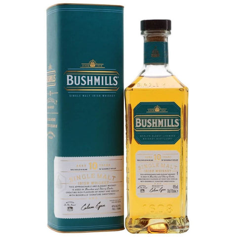 Bushmills 10yo Irish Whiskey 700mL