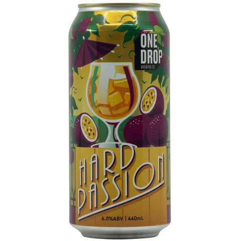 One Drop Brewing Hard Passion 440mL