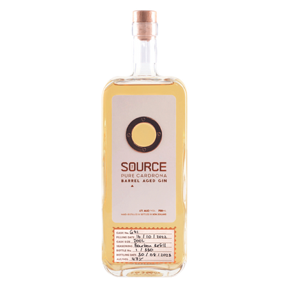 Cardrona Distillery 'The Source' Bourbon Barrel Aged Gin 750mL