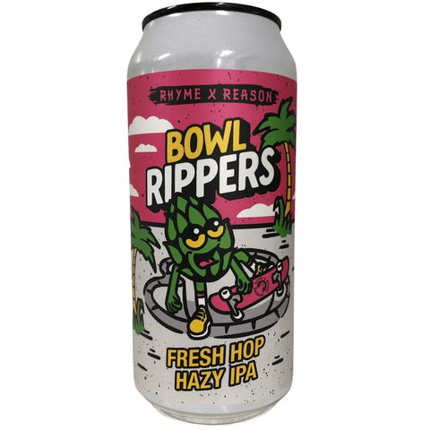 Rhyme & Reason Bowl Rippers Fresh Hop Hazy IPA 440mL