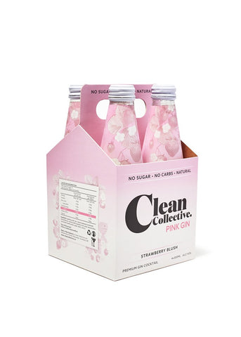 Clean Collective Pink Gin 4x300mL