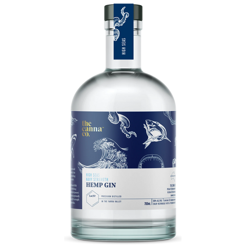 The Cannabis Co. High Seas Navy Strength Hemp Gin 700mL