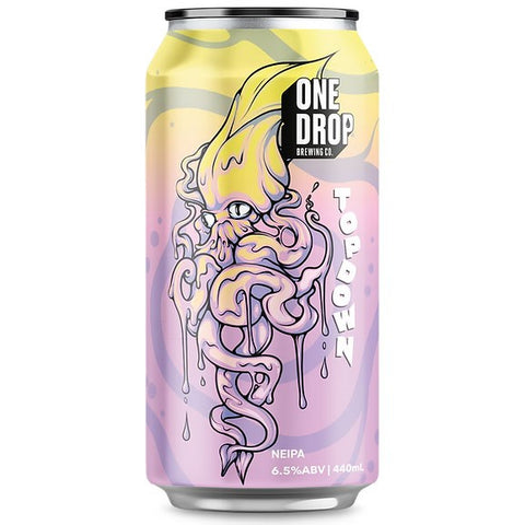 One Drop Brewing Top Down New England IPA 440mL