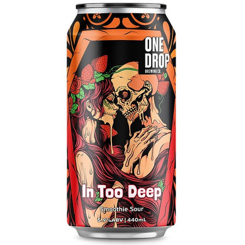 One Drop Brewing In Too Deep Smoothie Sour 440mL - The Hamilton Beer & Wine Co