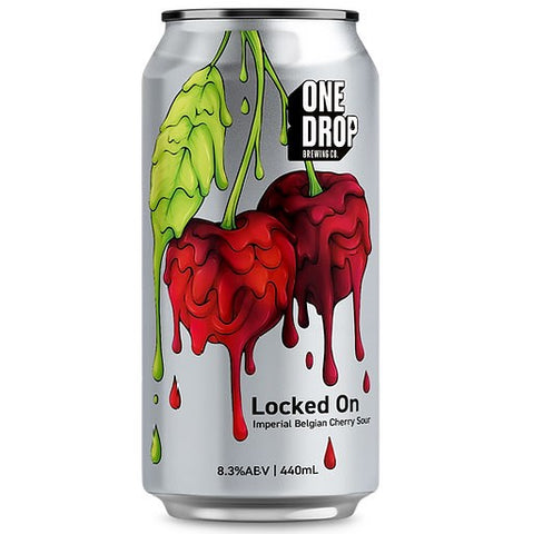 One Drop Brewing Locked On Imperial Belgian Cherry Sour 440mL