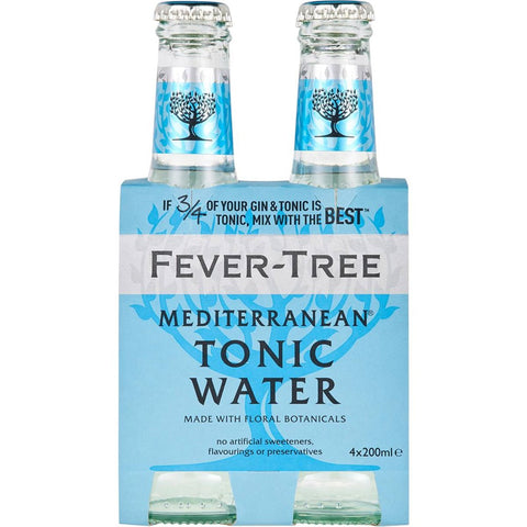 Fever Tree Mediteranean Tonic 4x200mL