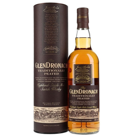 Glendronach Traditionally Peated Single Malt Whisky 700mL