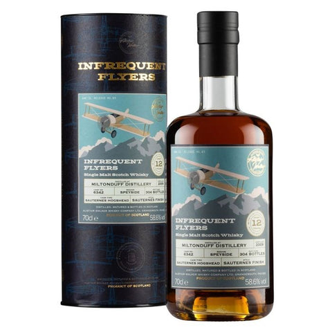 Miltonduff 'Infrequent Flyers' 2009/12yo 700mL