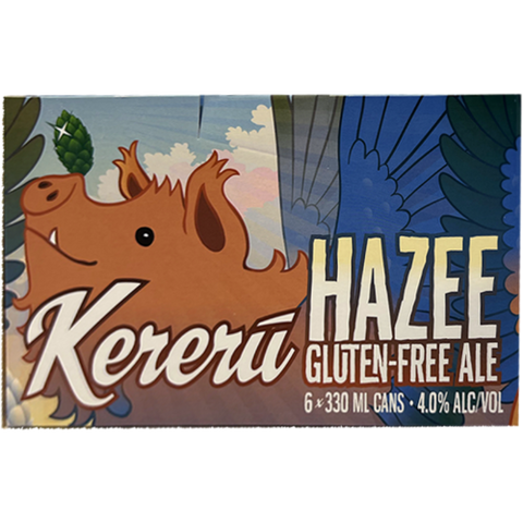 Kereru Hazee Gluten Free Ale 6x330mL