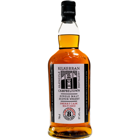 Kilkerran 'Sherry Cask Matured' 8yo Cask Strength Release 700mL