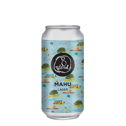 8 Wired Mahu Lager 440mL