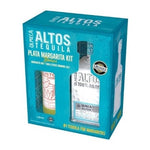 Olmeca Altos Plata 700mL & Margarita Kit