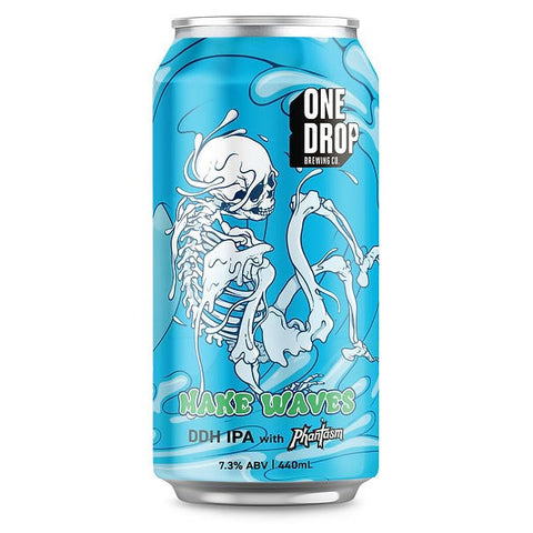 One Drop Brewing Make Waves Hazy IPA 440mL - The Hamilton Beer & Wine Co