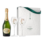 Perrier Jouet Grand Brut 750mL + 2 Flutes Giftpack