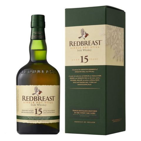 Redbreast 15yo Single Pot Still Irish Whiskey 700ml