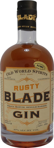 Old World Spirits 'Rusty Blade' Gin 750mL