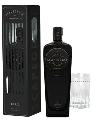 Scapegrace Black Gin Confessional Box 700ml