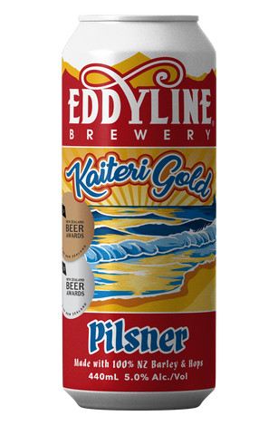 Eddyline Kaitere Gold Pilsner 440mL