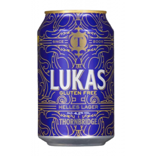 Thornbridge Lukas Gluten Free Helles Lager 330mL