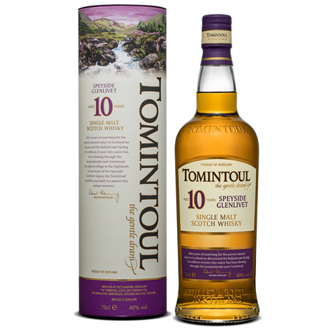 Tomintoul 10yo Single Malt 700mL