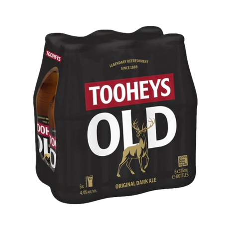 Tooheys Old Dark Ale 6x375mL