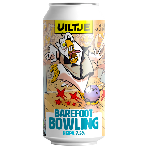 Uiltje Barefoot Bowling Hazy IPA 440mL