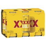 XXXX Gold Lager 6x375mL
