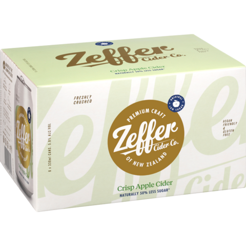 Zeffer Crisp Apple 6x330mL Cans