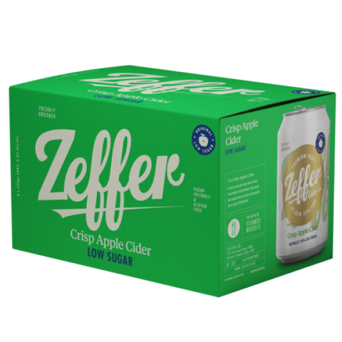 Zeffer Crisp Apple 6x330mL Cans - The Hamilton Beer & Wine Co