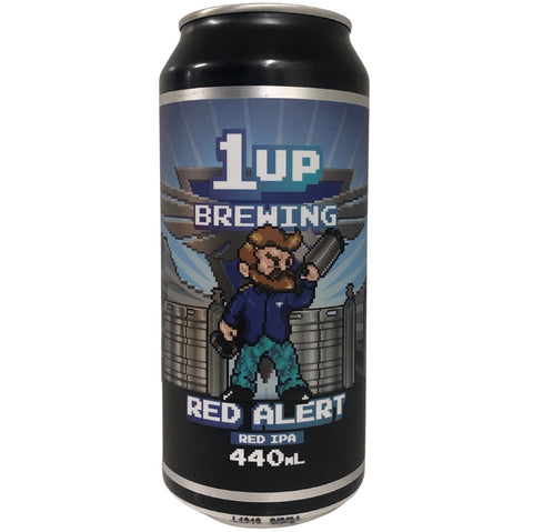 1 Up Brewing Red Alert Red IPA 440mL