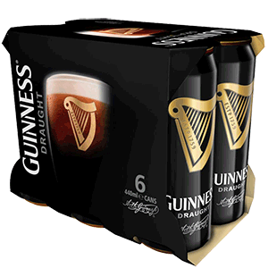 Guinness 440mL Can 6Pk