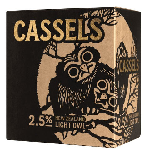 Cassels & Sons Light Owl 2.5% 6x330mL
