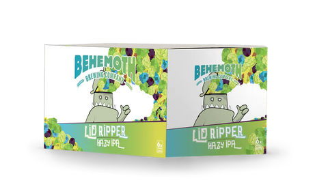 Behemoth Lid Ripper Hazy IPA 6x330mL - The Hamilton Beer & Wine Co