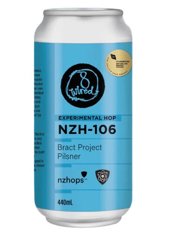 8 Wired Bract Project NZH-106 Pilsner 440mL