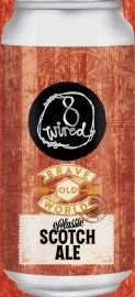8 Wired Brave Old World - Scotch Ale 440mL